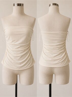 House of Harlow Strapless Ruched Tube Top NEVER WORN